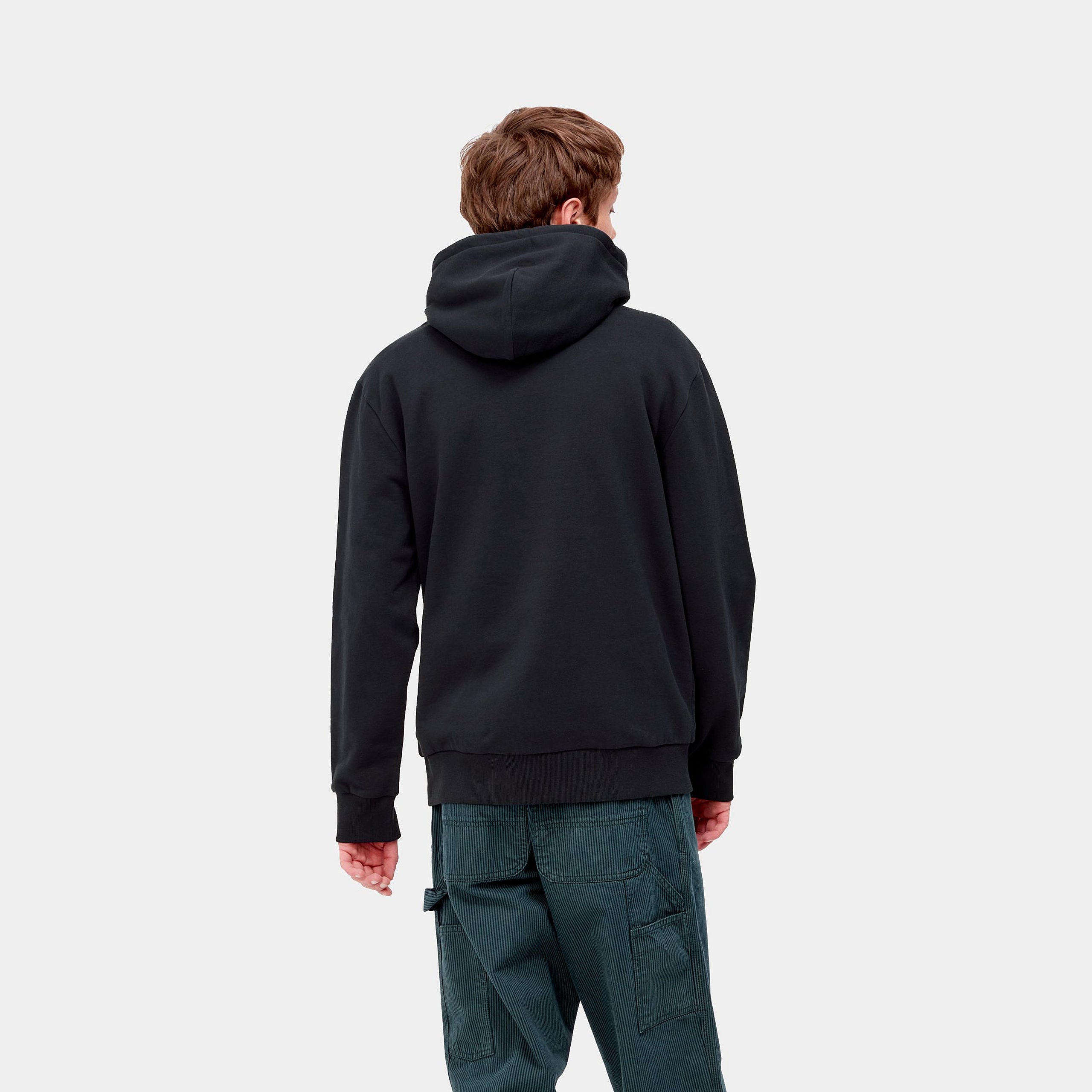 CARHARTT WIP|SWEATSHIRTS ( HOODED SCRAWL SWEATSHIRT (I0 Carhartt WIP Hooded Scrawl Sweatshirt – Minos Clothing