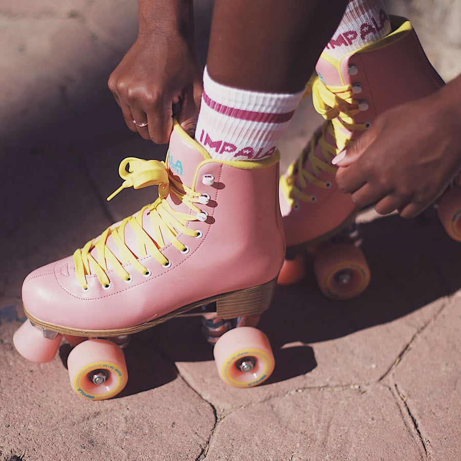 Impala Quad Skates Pink/Yellow