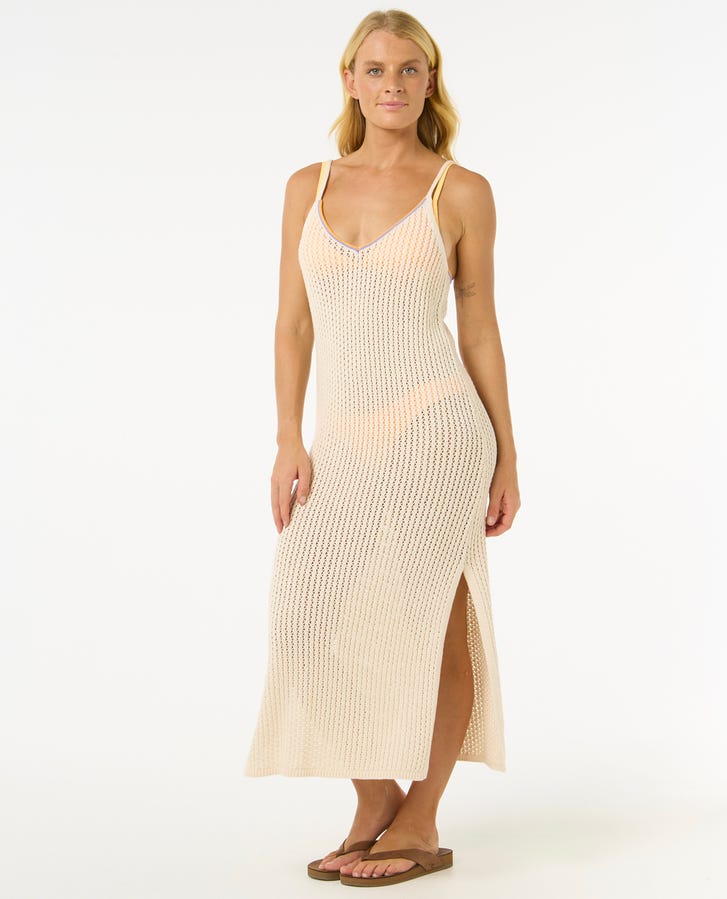 Rip Curl Cala Vadella Crochet Dress