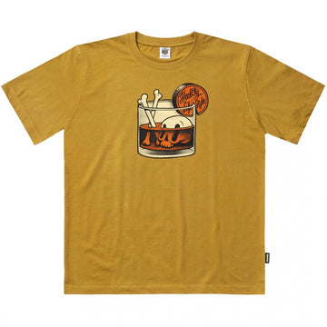 The Dudes Healthy Classic T-Shirt  Olive  Oil