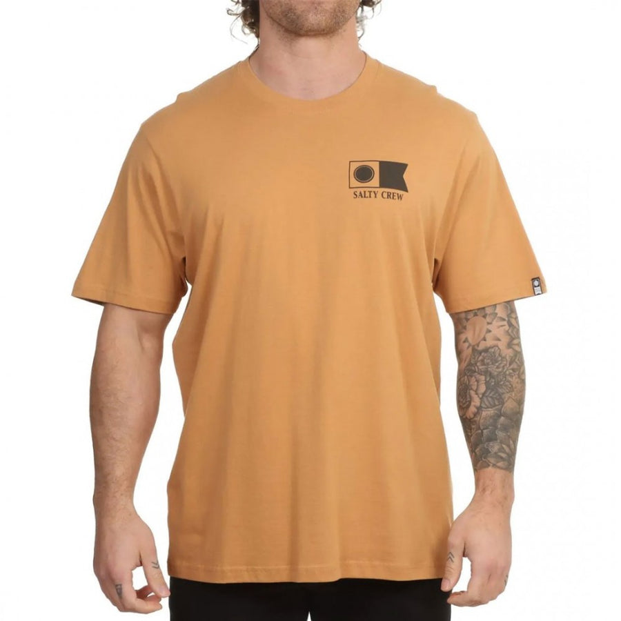 Salty Crew  Flagship  SS Tee Clay