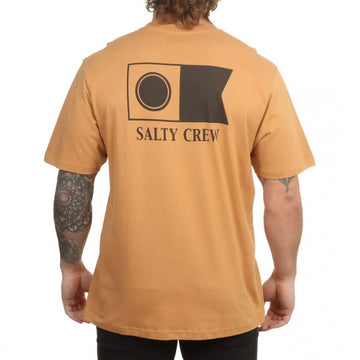 Salty Crew  Flagship  SS Tee Clay