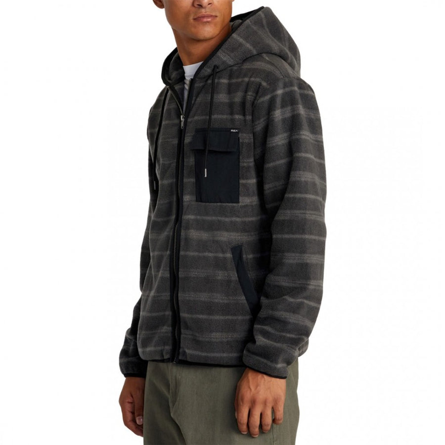 Rvca Hawthorne Fleece Zip Hoodie