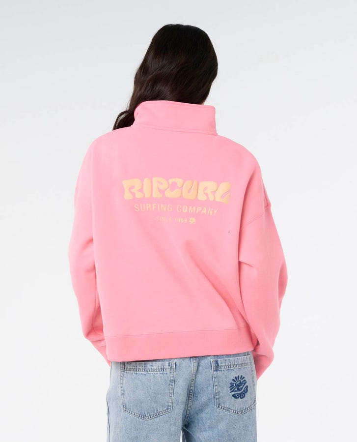 Rip Curl Surf Puff 1/4 Zip Fleece