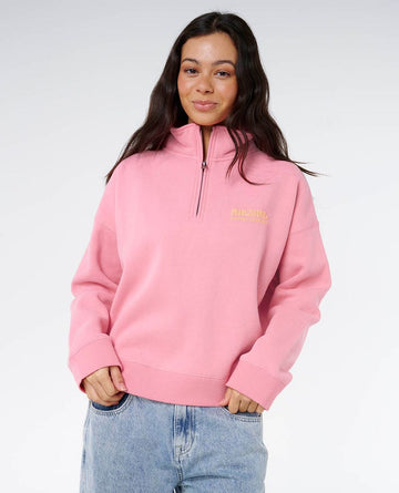 Rip Curl Surf Puff 1/4 Zip Fleece