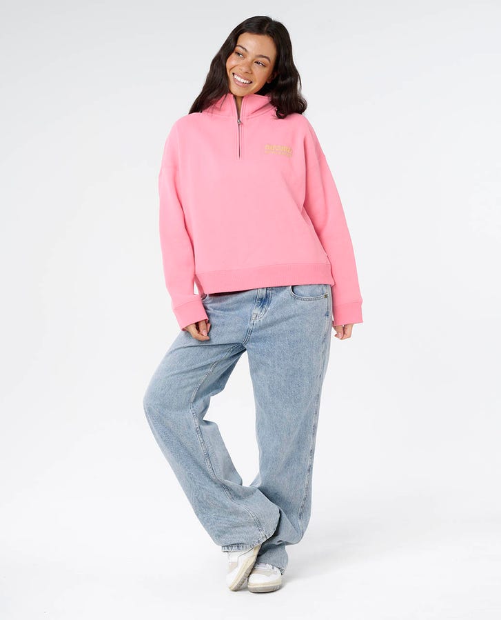 Rip Curl Surf Puff 1/4 Zip Fleece
