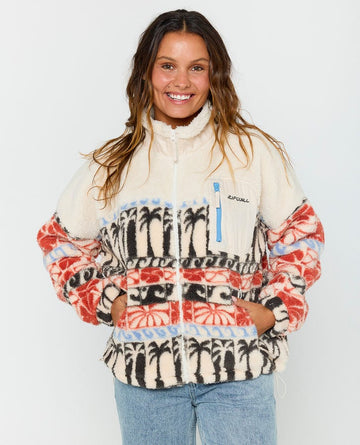 Rip Curl Oceanic Zip Through Polar Fleece