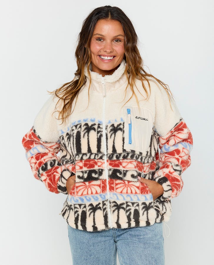 Rip Curl Oceanic Zip Through Polar Fleece