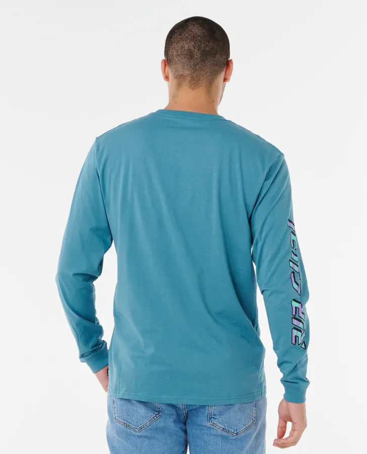 Rip Curl Fade Out Icon Long Sleeve Tee