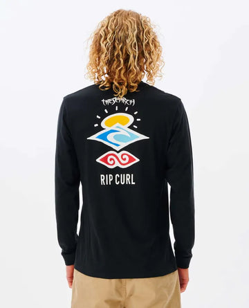 Rip Curl Search Icon Long Sleeve Tee
