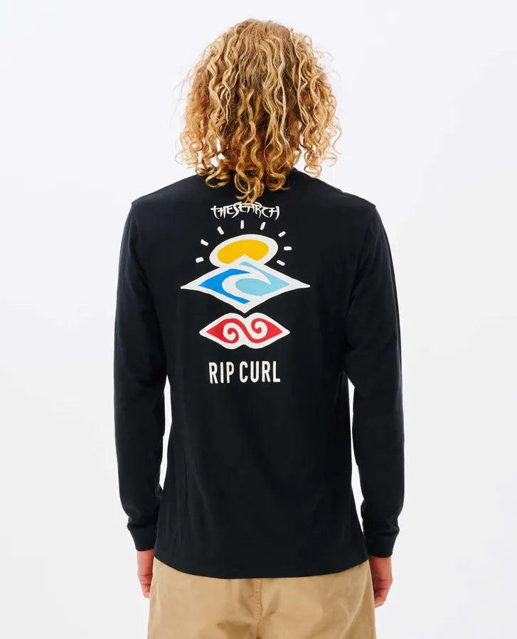Rip Curl Search Icon Long Sleeve Tee