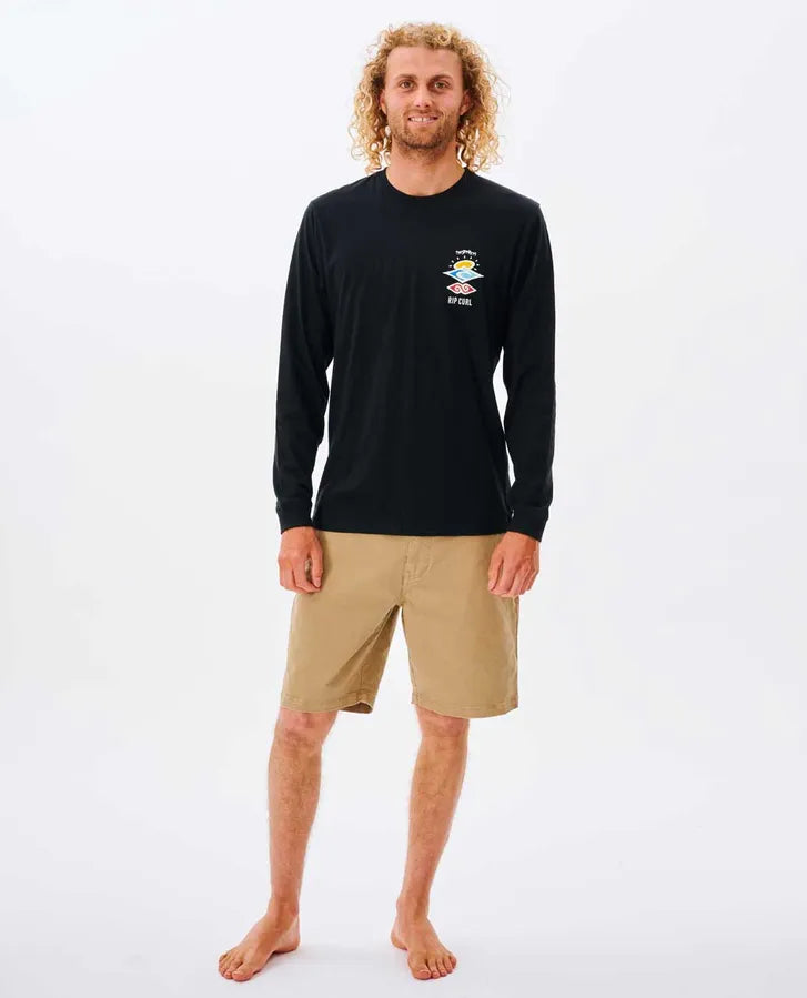 Rip Curl Search Icon Long Sleeve Tee
