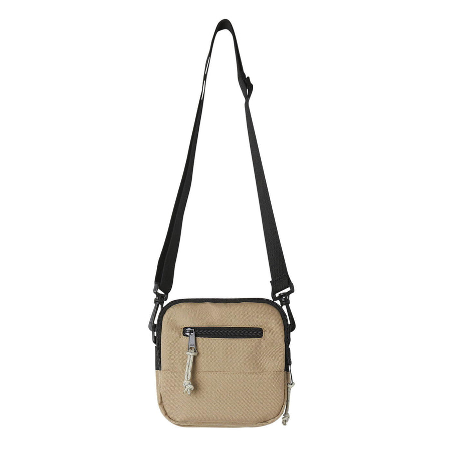 Obey Small Messenger Bag CARAMEL BROWN
