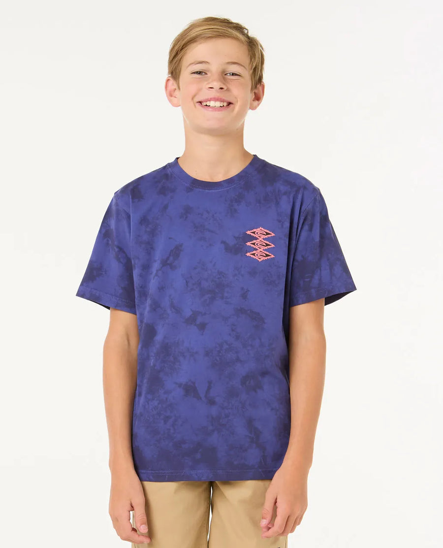 Rip Curl Raw Energy Tie Dye Tee Boy