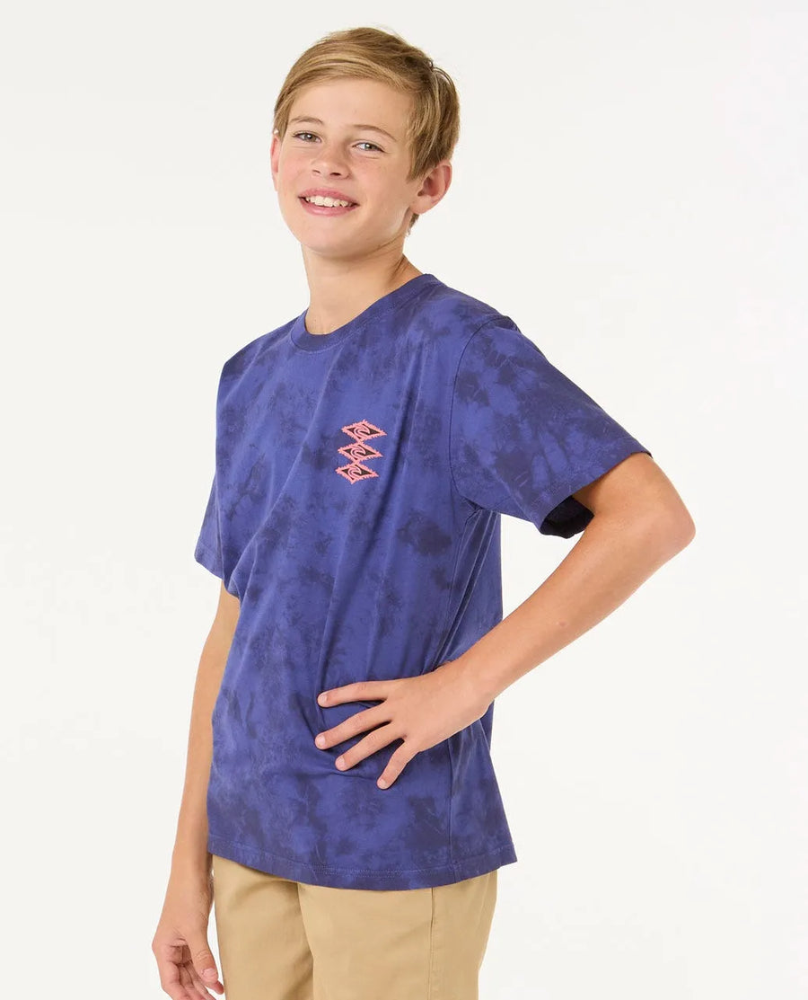 Rip Curl Raw Energy Tie Dye Tee Boy