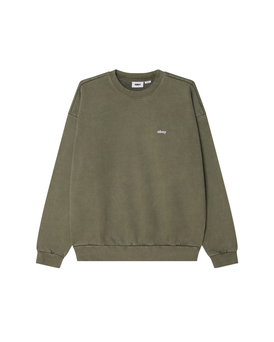 Obey Lowecase Pigment Crew