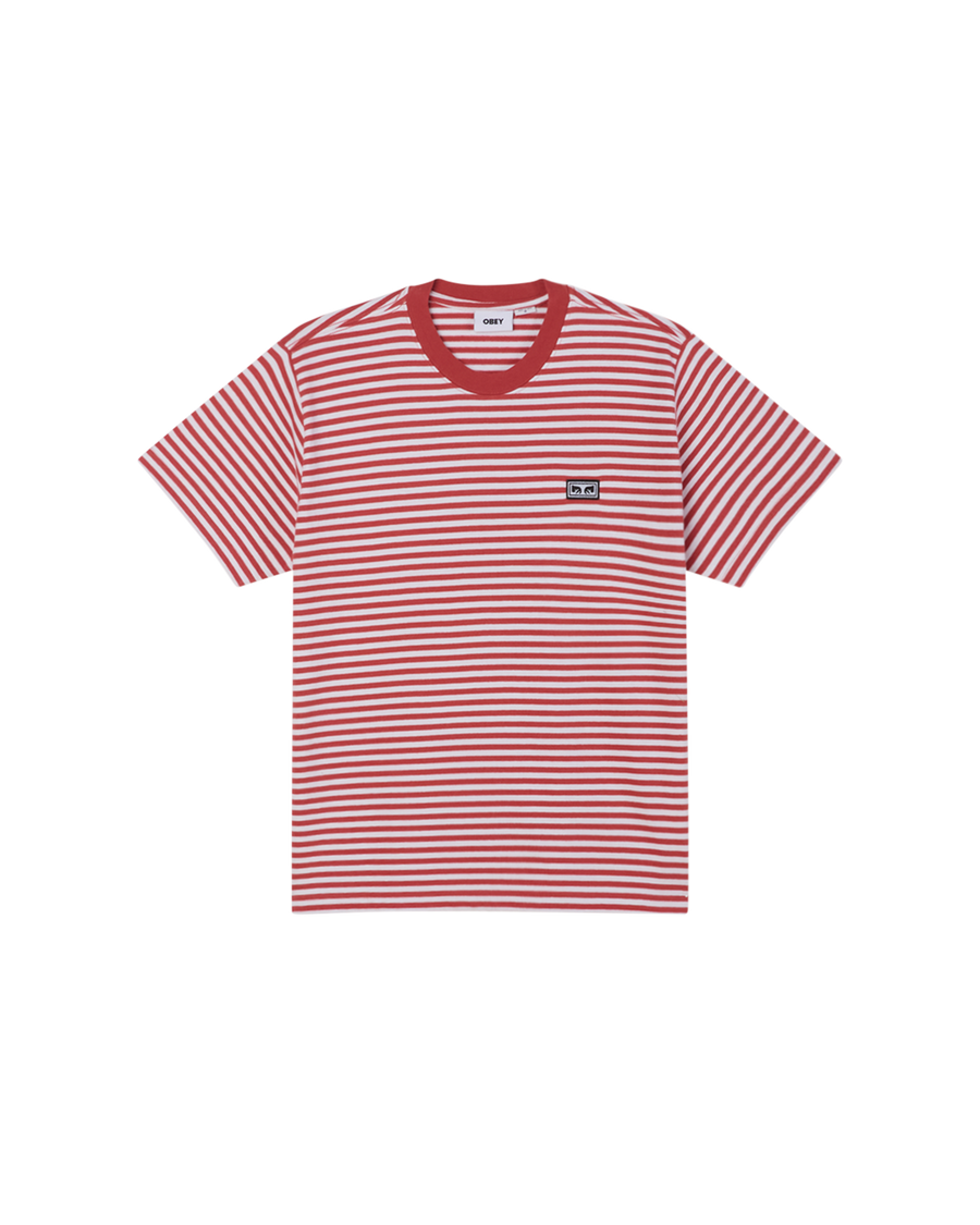 Obey Est. Works Eyes Stripe T-Shirt