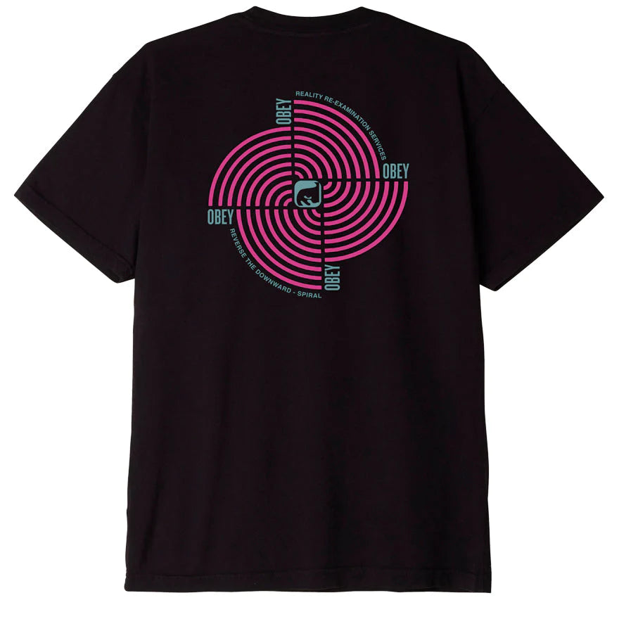 Obey Downward Spiral Organic T-Shirt