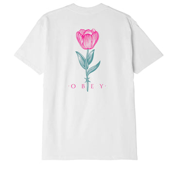 Obey Barbwire Flower Classic T-Shirt