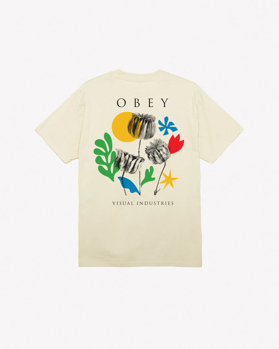 Obey Flowers Papers Scissors Classic T-Shirt