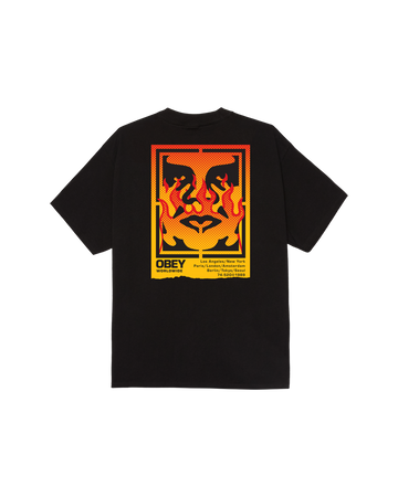 Obey Icon Steel Flame Classic T-Shirt