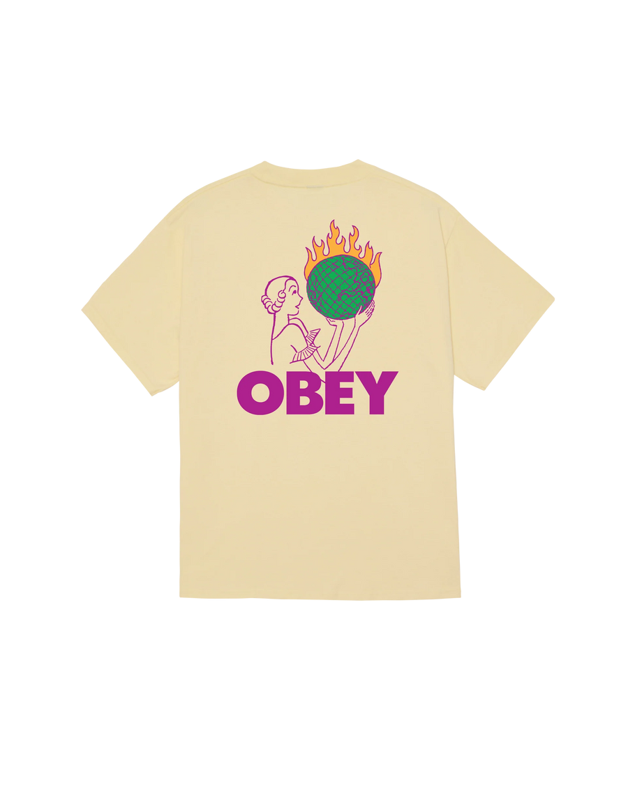 Obey World In Flames T-Shirt