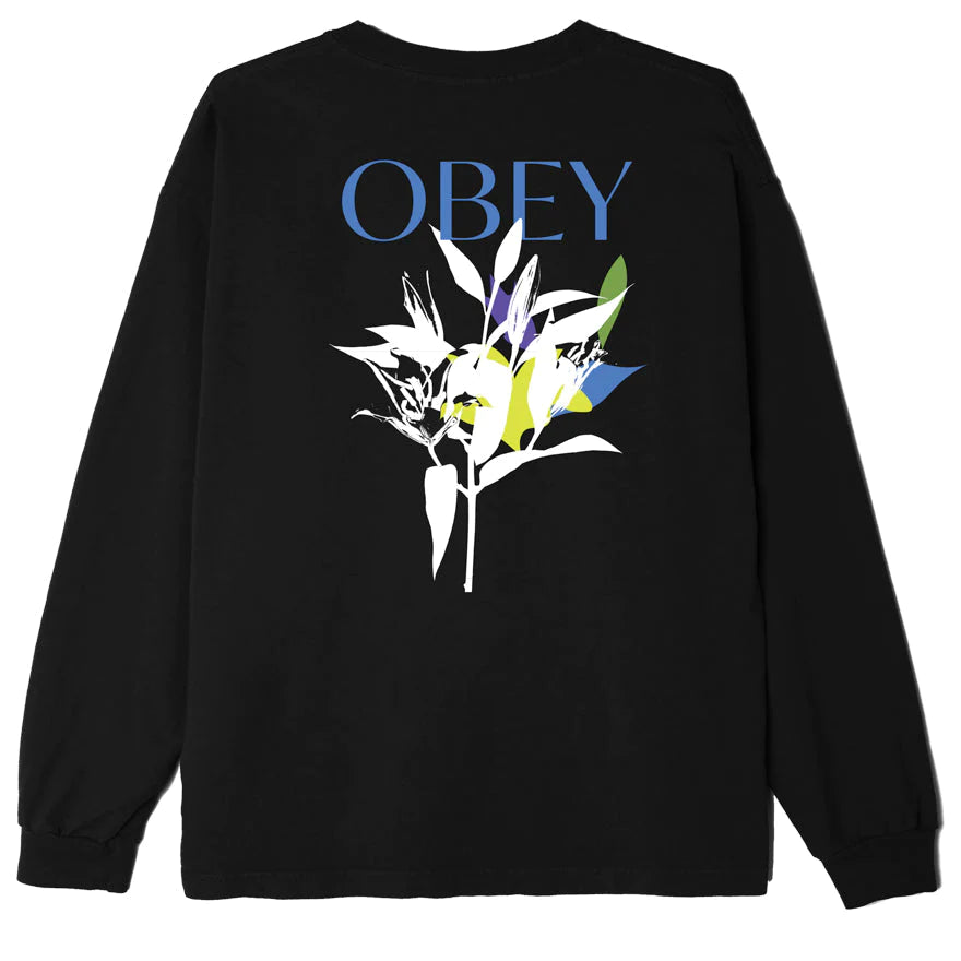 Obey Botanical Heavyweight Ls T-Shirt