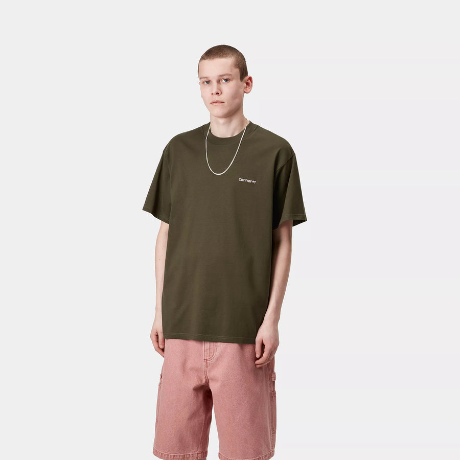 Carhartt WIP S/S Script Embroidery T-Shirt
