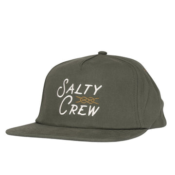 Salty Crew Splice 5 Panel Cap Olive