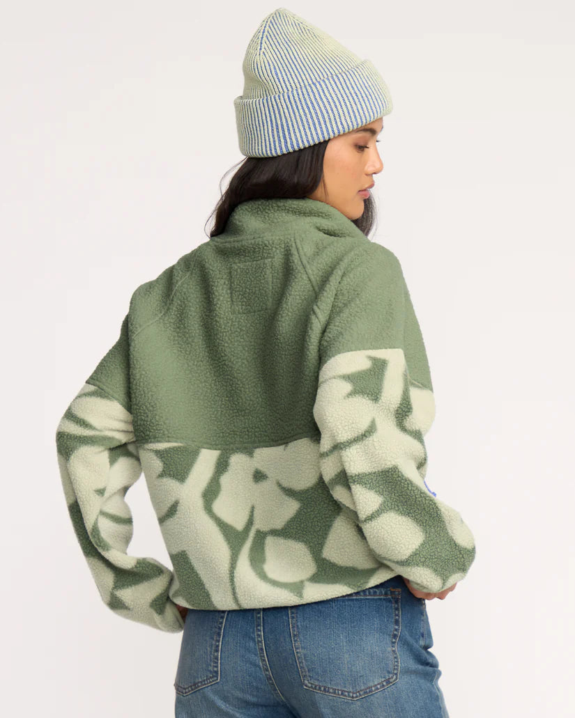Billabong Popoyo Snap Up Fleece Jacket