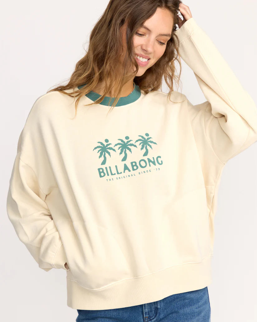 Billabong Tripple Palms Crewneck Sweatshirt