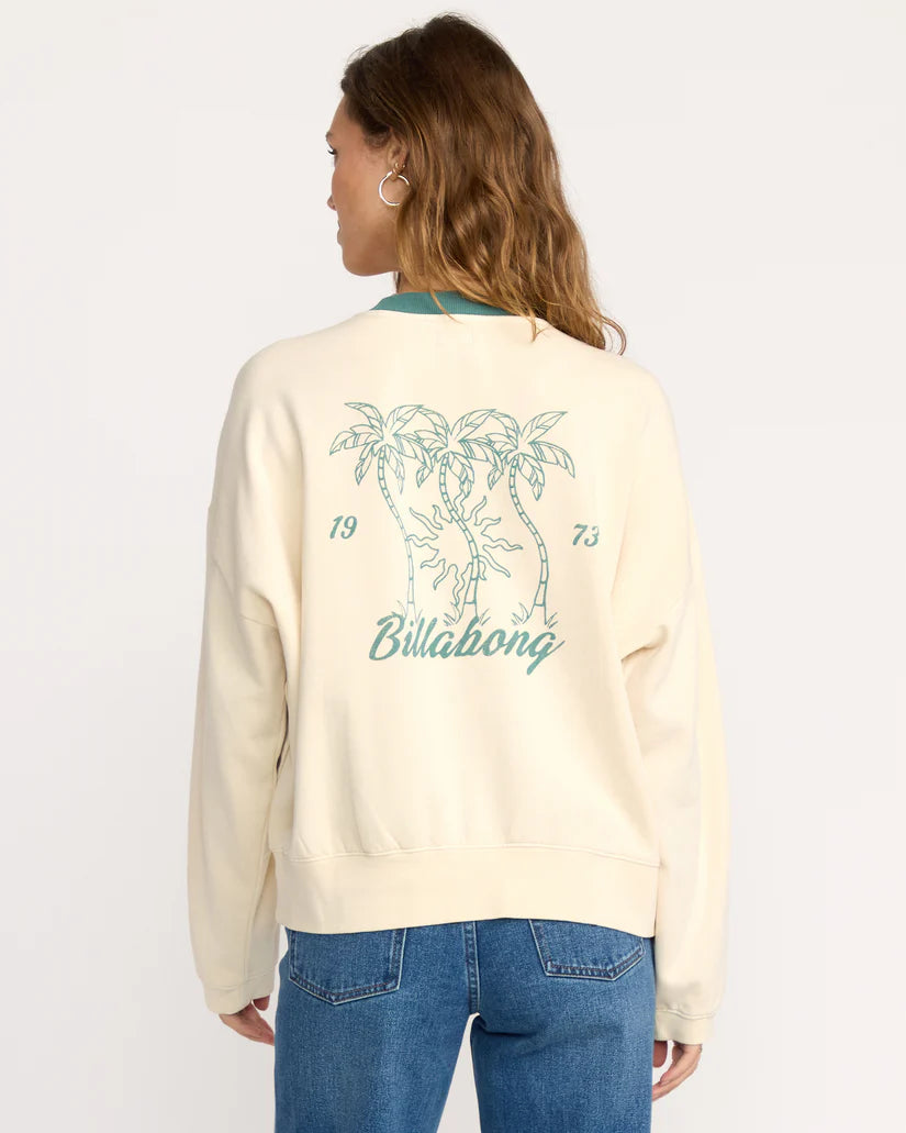 Billabong Tripple Palms Crewneck Sweatshirt