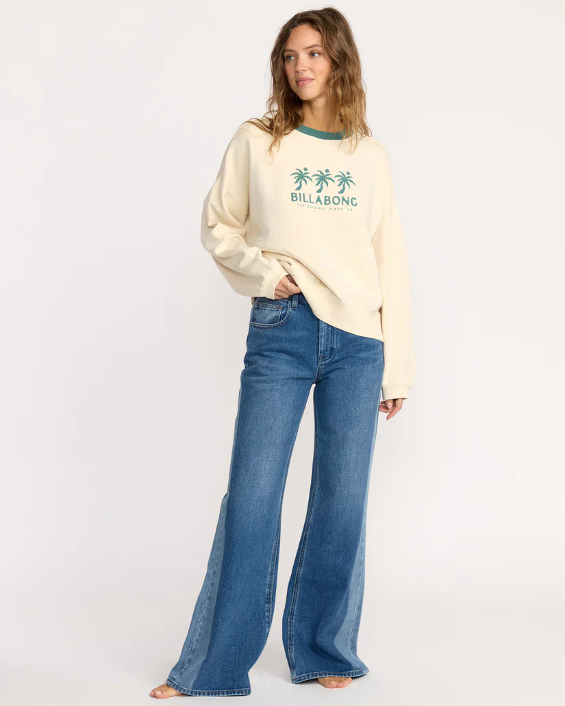 Billabong Tripple Palms Crewneck Sweatshirt