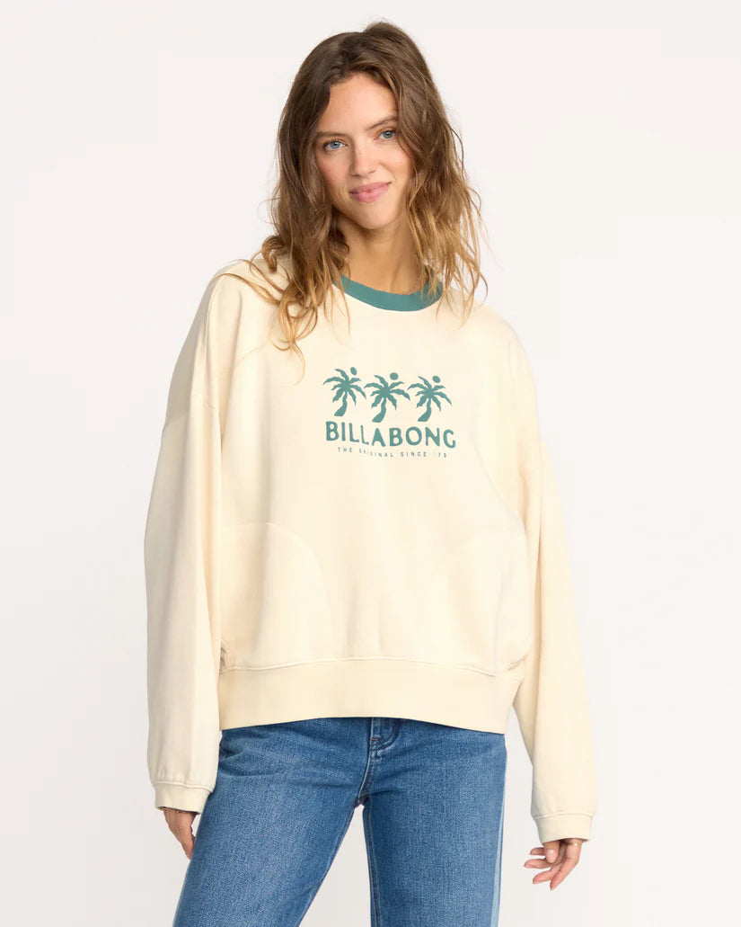 Billabong Tripple Palms Crewneck Sweatshirt