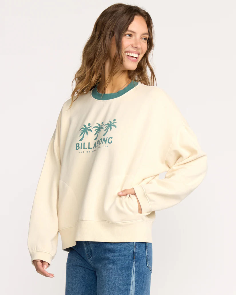 Billabong Tripple Palms Crewneck Sweatshirt