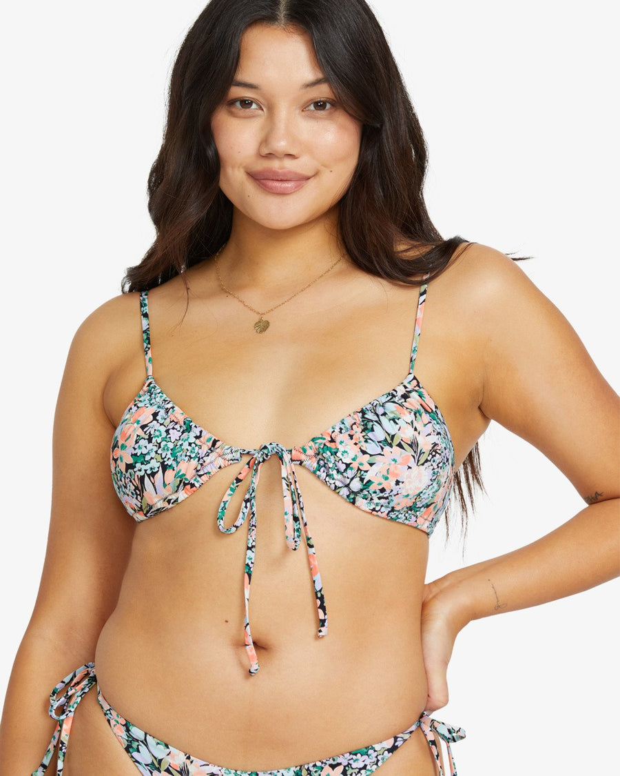 Billabong Sweet Fields Cara Bralette - Skimpy Coverage Bikini Top