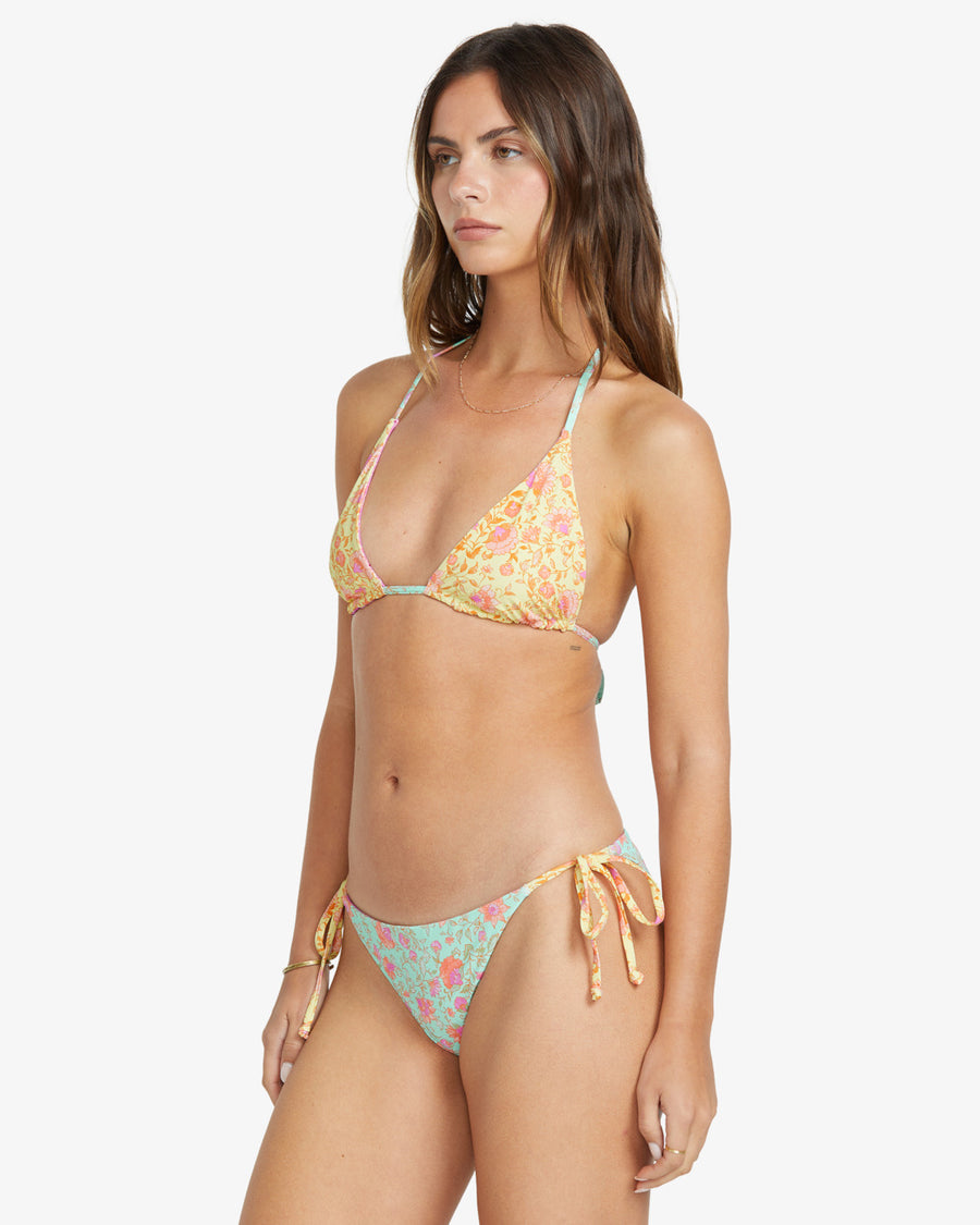 Billabong Folk Story Medium Coverage Bikini Bottom Reversible