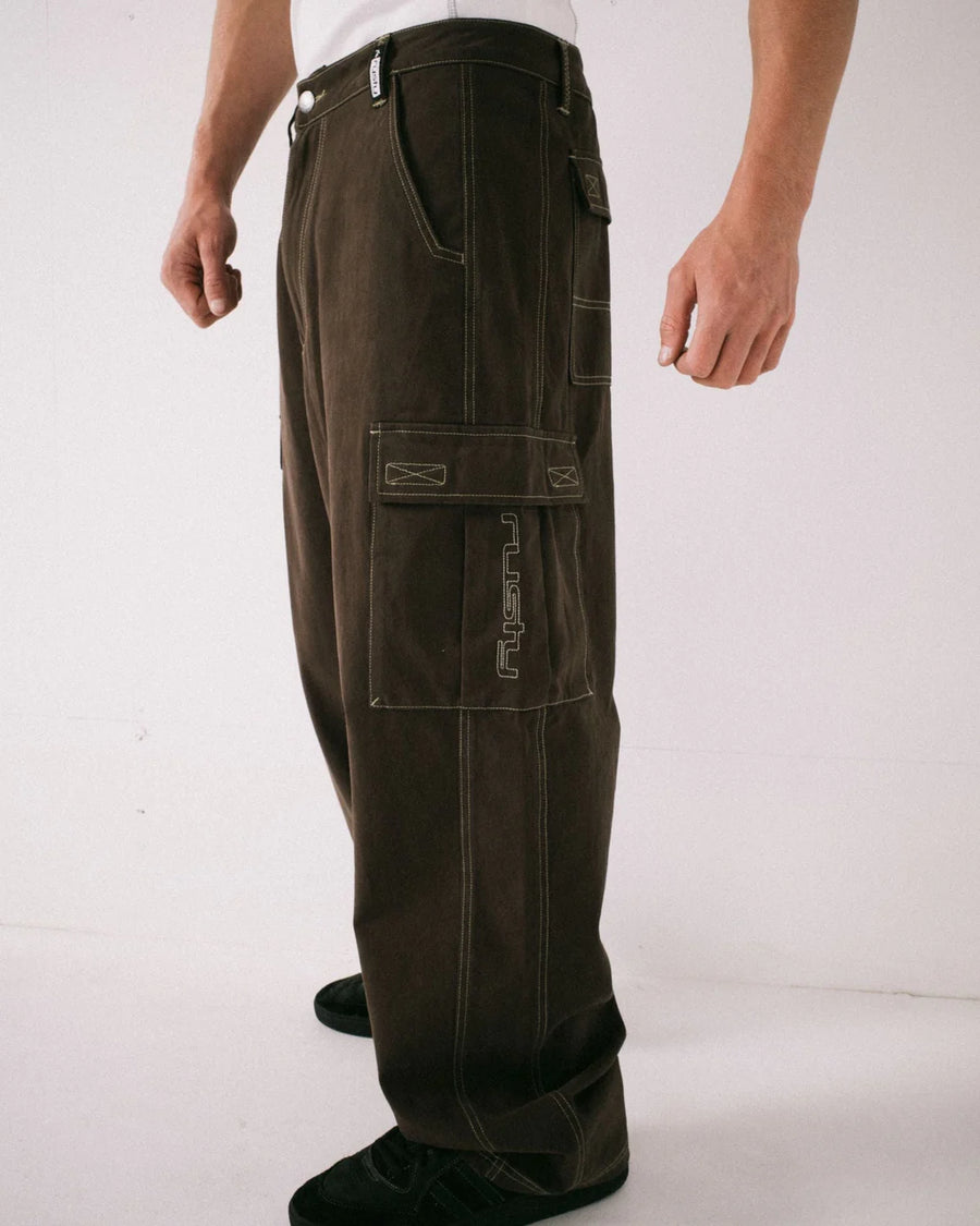 Rusty Grizzly Baggy Cargo Pant