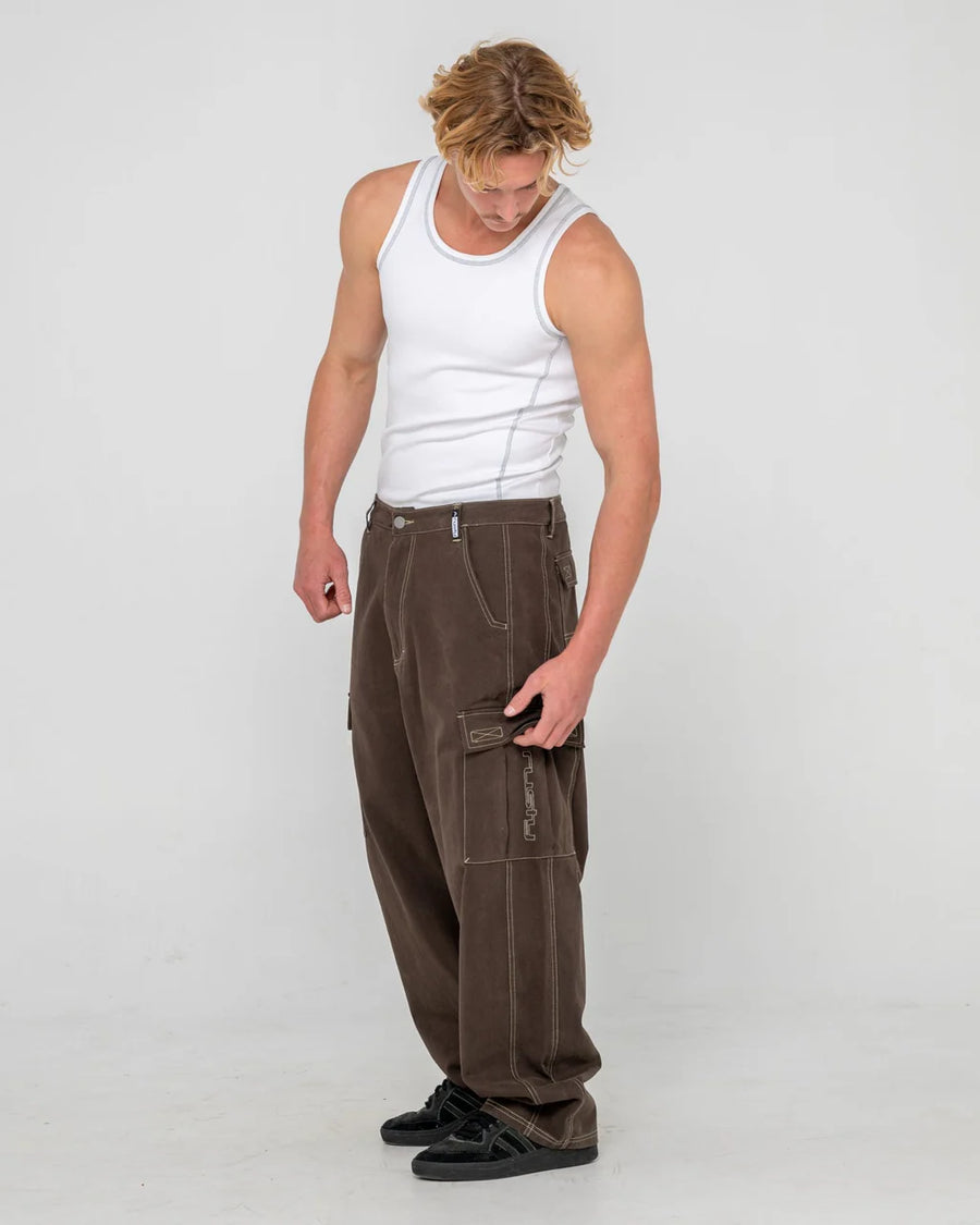 Rusty Grizzly Baggy Cargo Pant