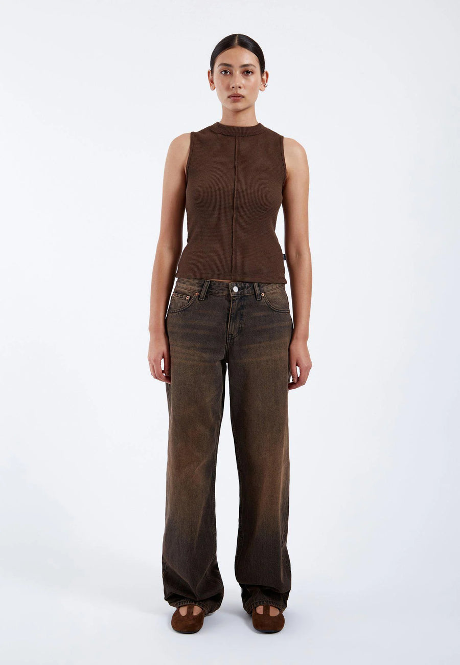 Dr.Denim Deia Waffle Top
