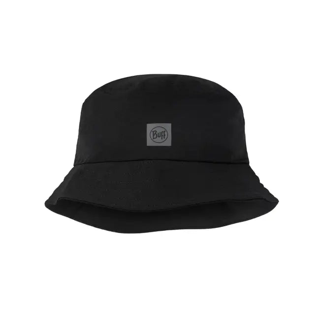 Buff Adventure Bucket Hat Solid Black