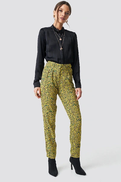 Rut & Circle Elsa Print Pant Multicolor Leopard