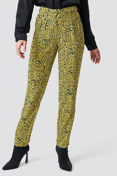 Rut & Circle Elsa Print Pant Multicolor Leopard