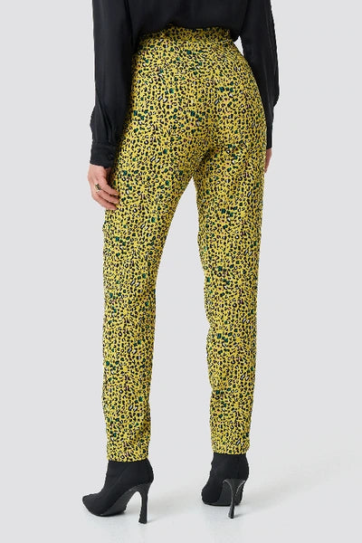 Rut & Circle Elsa Print Pant Multicolor Leopard