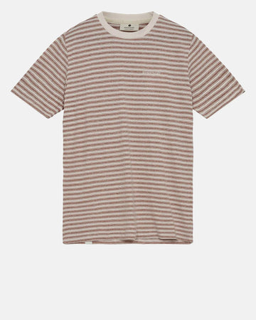 Anerkjendt Cot/Linen Stripe T-Shirt