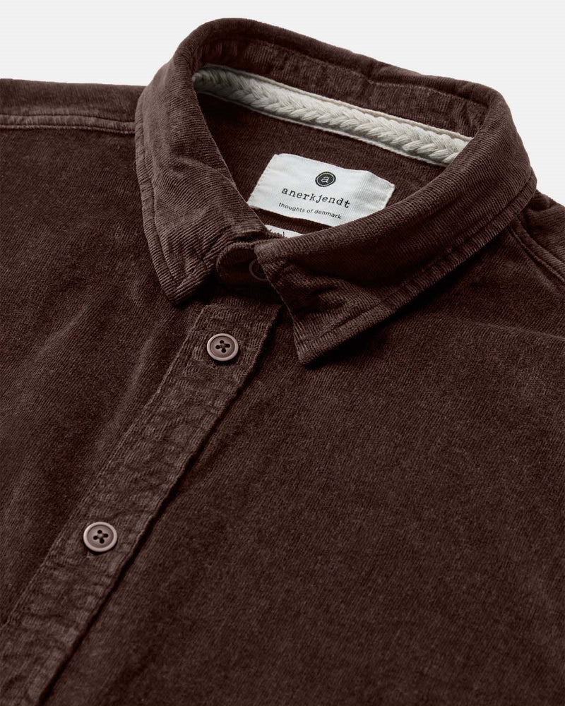 Anerkjendt Akleif Solid Cord Shirt