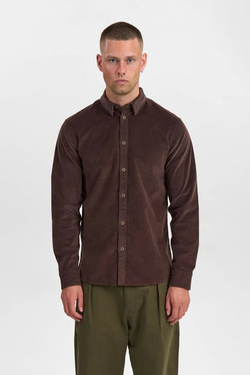 Anerkjendt Akleif Solid Cord Shirt