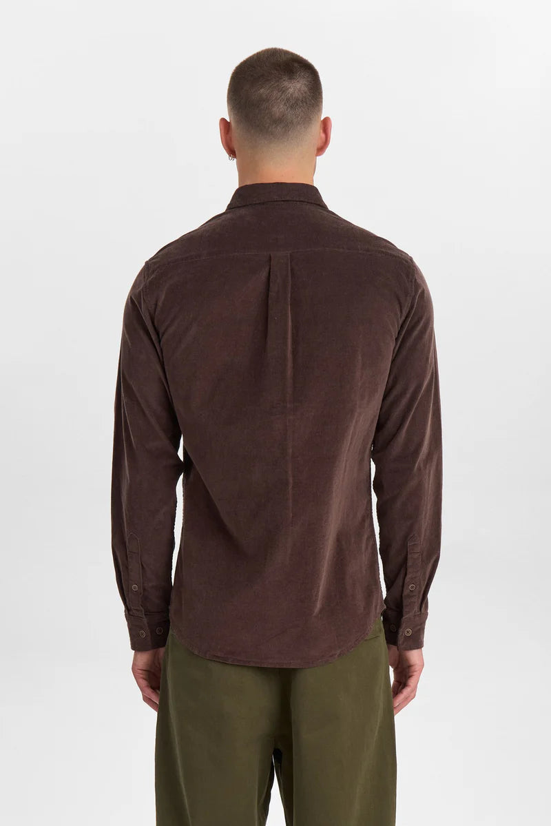 Anerkjendt Akleif Solid Cord Shirt