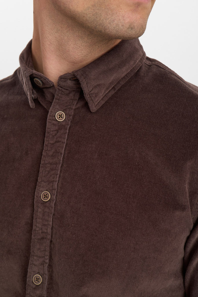 Anerkjendt Akleif Solid Cord Shirt