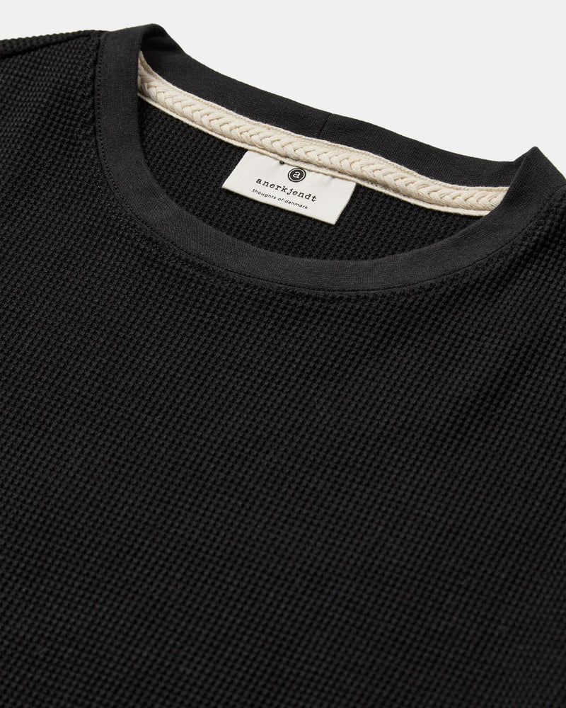 Anerkjendt Akkiki L/S Waffle Tee